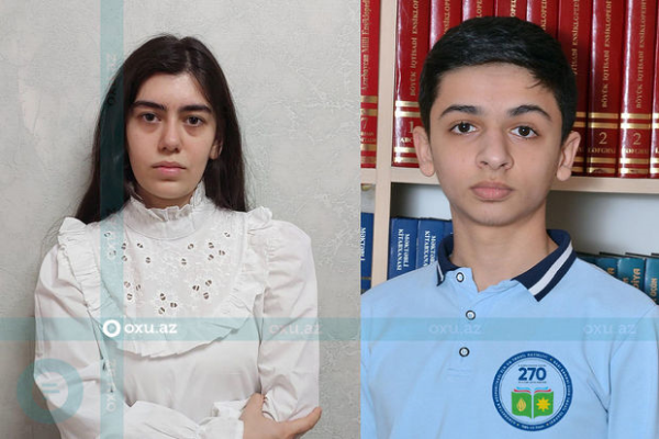 İmtahanda maksimum nəticə göstərən məktəbli: “Xaricdə ali təhsil almağı düşünürəm” 